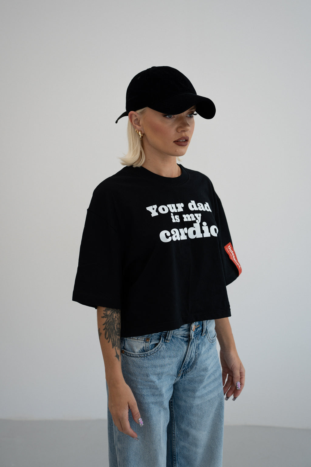 Your Dad is My Cardio T-Shirt Black